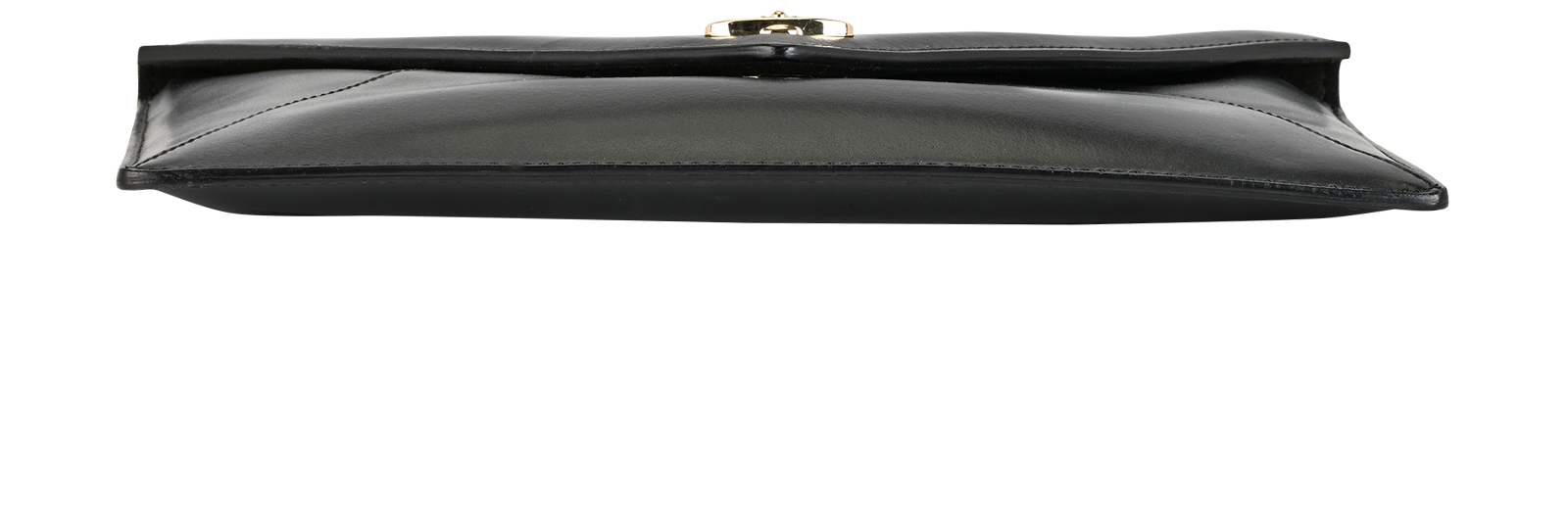 Envelope Clutch, &pound;90, Handbags, Black, Leather, Top view